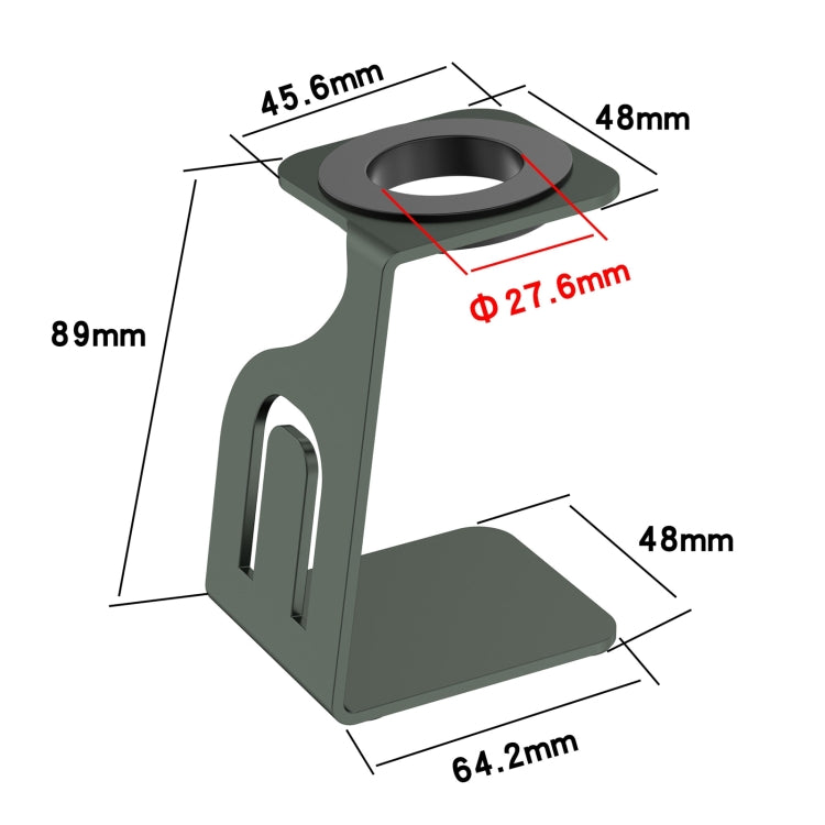 For Apple Watch Series Aluminum Alloy Metal Watch Charging Stand without Charger