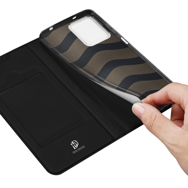 For Xiaomi Redmi Note 12 4G Global DUX DUCIS Skin Pro Series Leather Phone Case