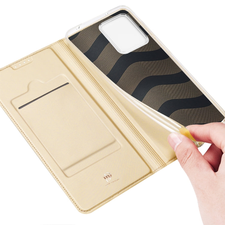 For Xiaomi Redmi Note 12 4G Global DUX DUCIS Skin Pro Series Leather Phone Case