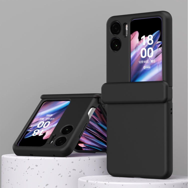 For OPPO Find N2 Flip Macaron Magnetic Three-piece Phone Case with Hinge