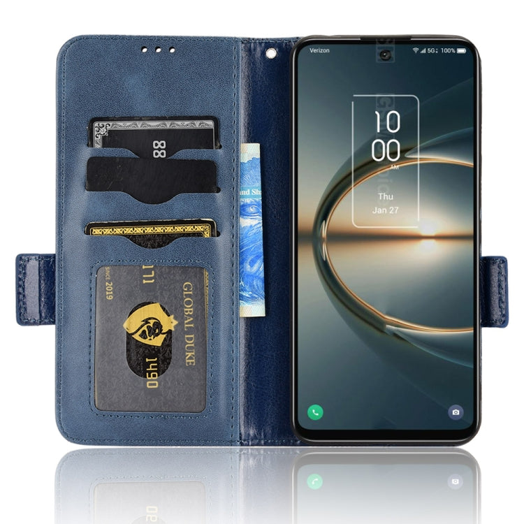 For TCL 30 XE 5G / 30 V 5G T781S Symmetrical Triangle Leather Phone Case