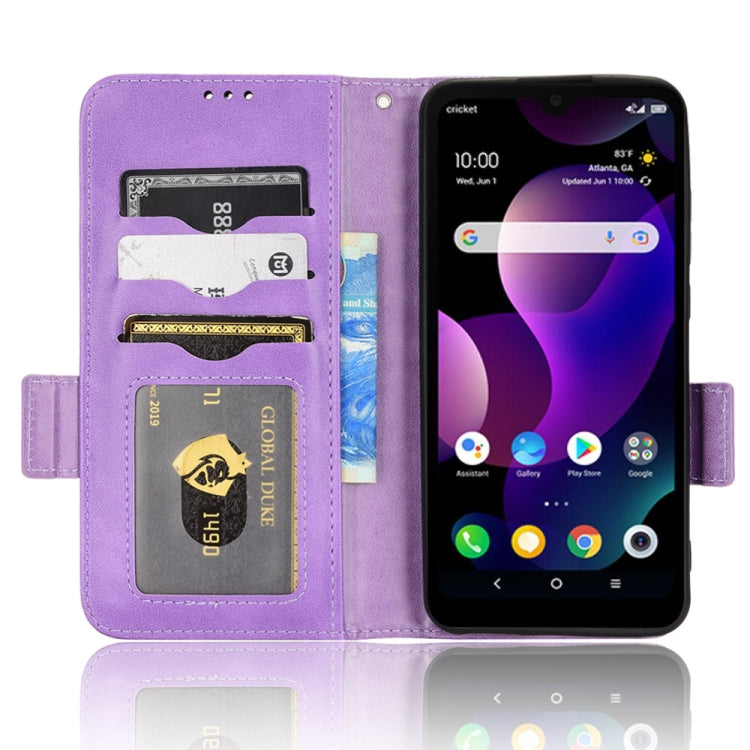 For TCL 30 Z T602DL Symmetrical Triangle Leather Phone Case