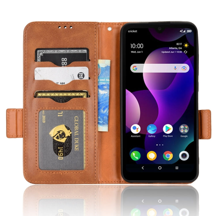 For TCL 30 Z T602DL Symmetrical Triangle Leather Phone Case