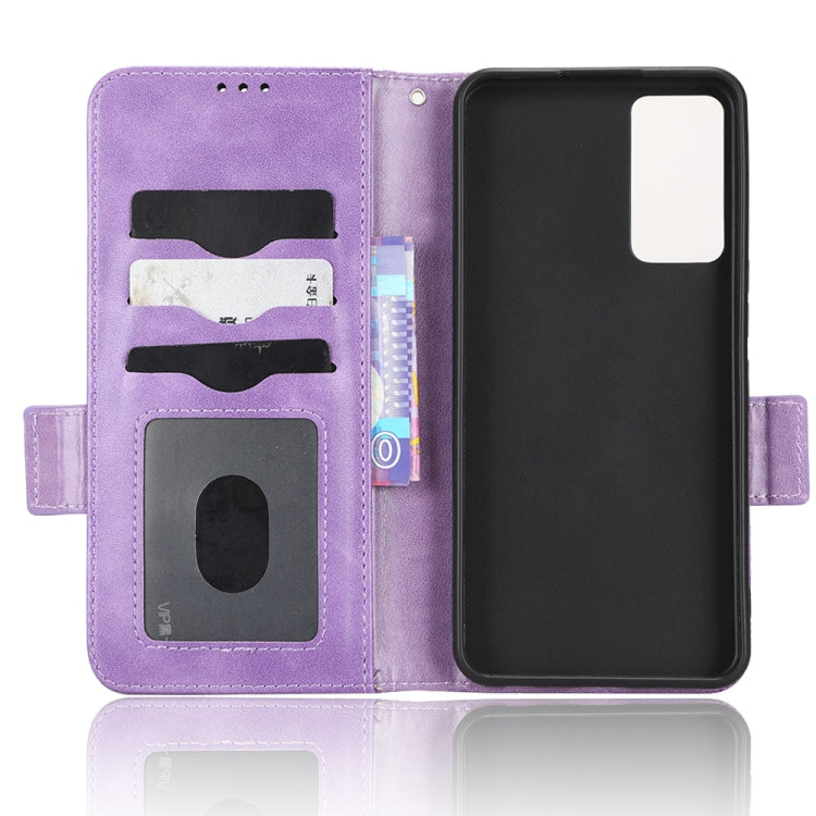 For TCL 40 R Symmetrical Triangle Leather Phone Case