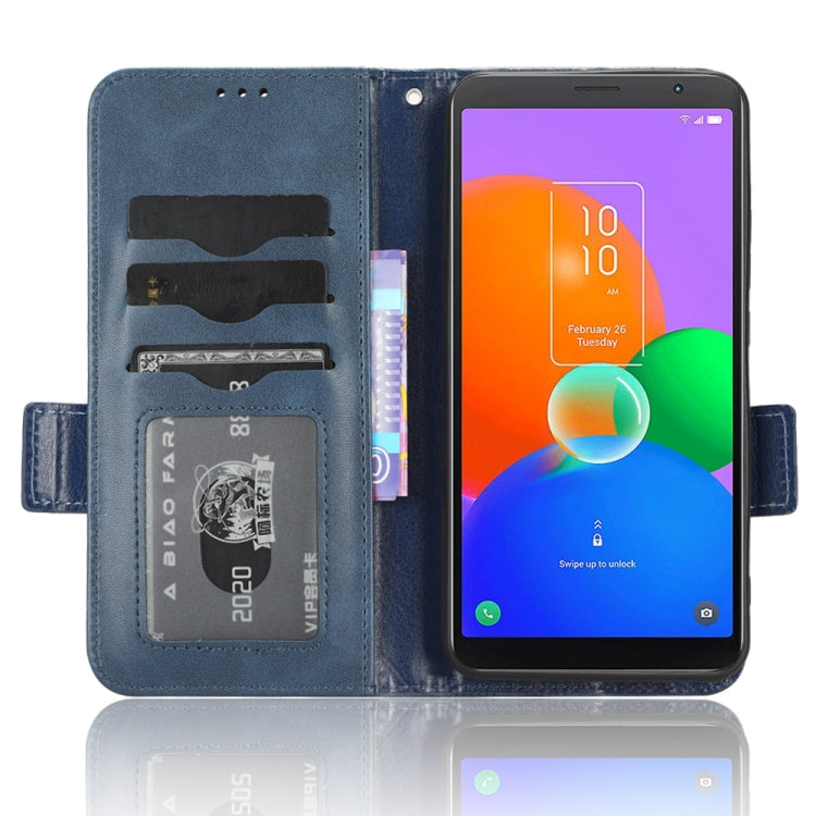 For TCL 403 Symmetrical Triangle Leather Phone Case