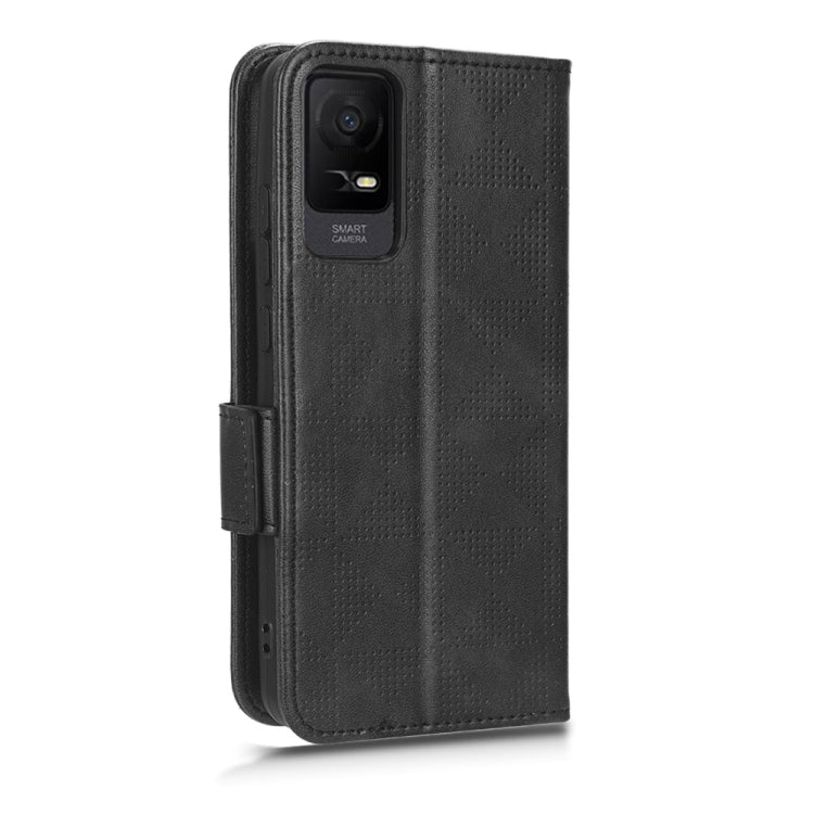 For TCL Ion X Symmetrical Triangle Leather Phone Case