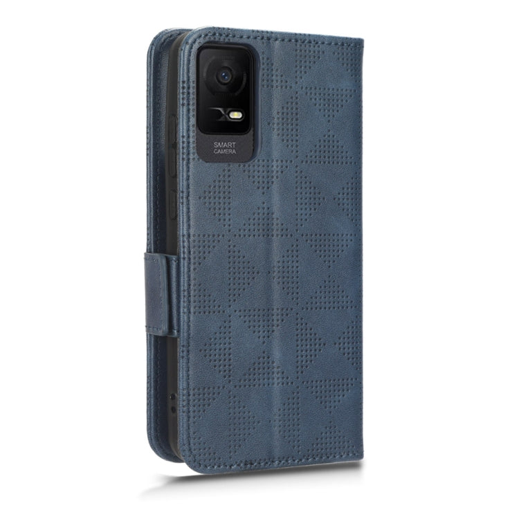 For TCL Ion X Symmetrical Triangle Leather Phone Case