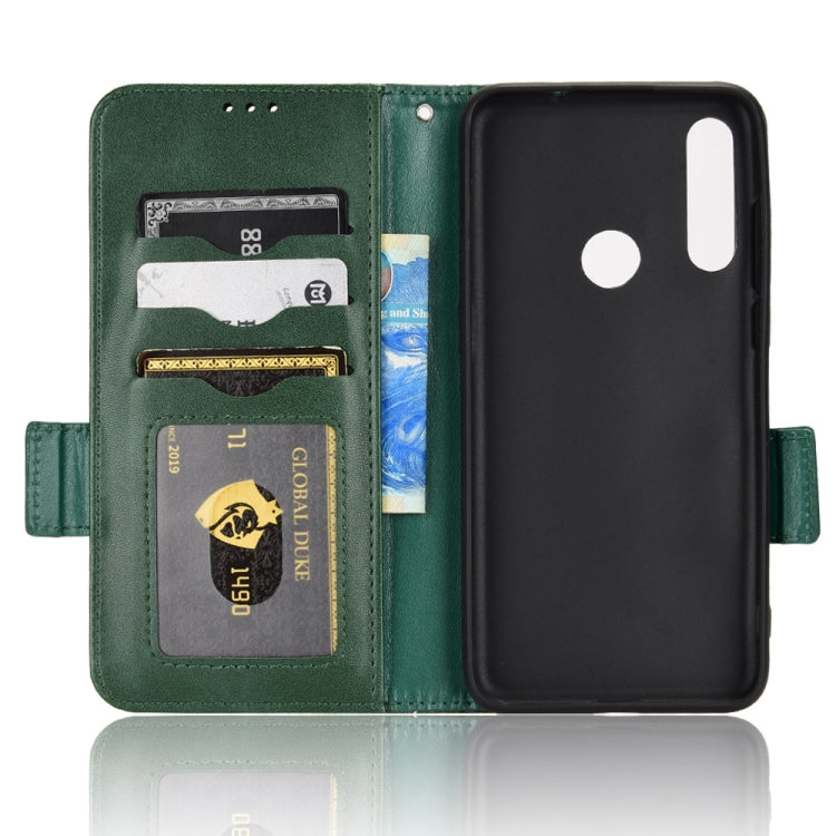 For TCL L10 Pro Symmetrical Triangle Leather Phone Case