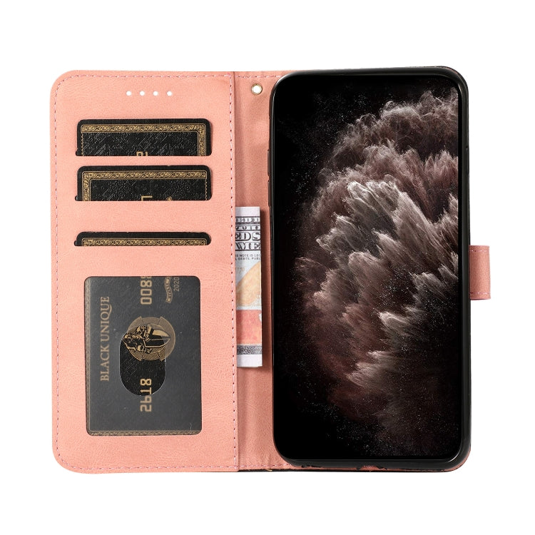 For iPhone 13 mini Dual-color Stitching Leather Phone Case