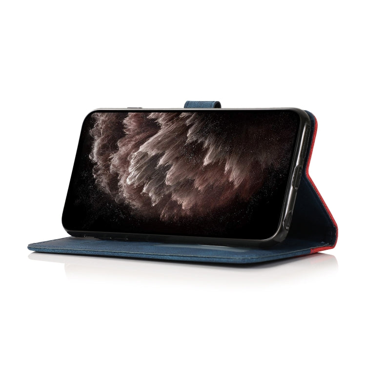 For Nokia 5.4 / 3.4 Dual-color Stitching Leather Phone Case