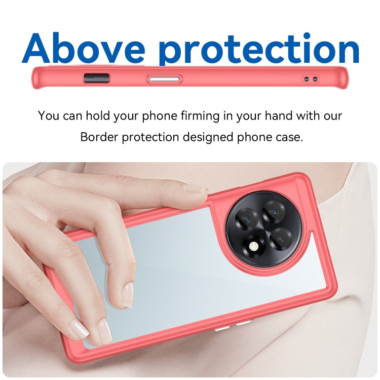 For OnePlus Ace 2V Colorful Series Acrylic + TPU Phone Case