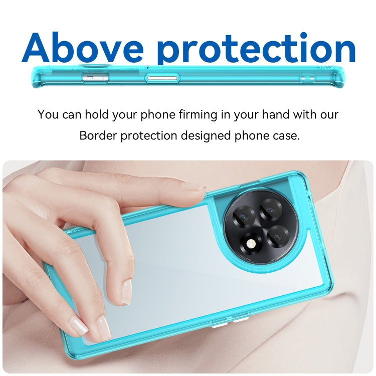 For OnePlus Ace 2V Colorful Series Acrylic + TPU Phone Case