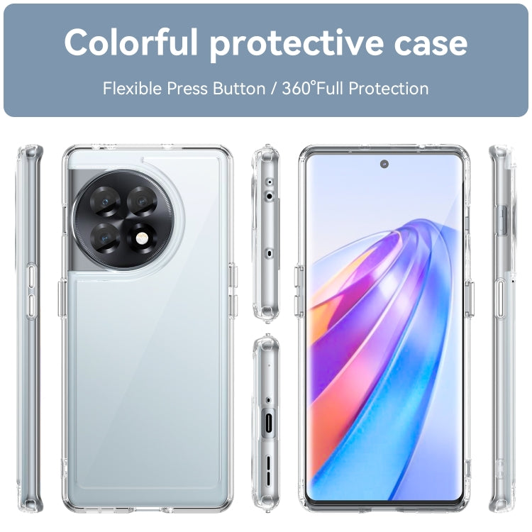 For OnePlus Ace 2V Colorful Series Acrylic + TPU Phone Case