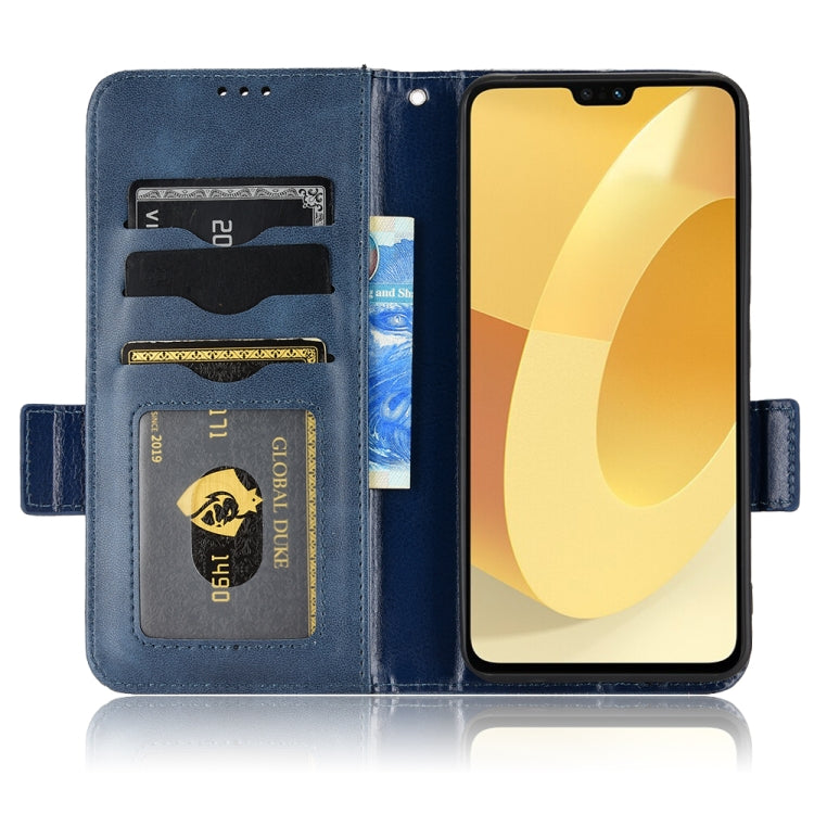 For vivo S12 Pro / V230 Pro Symmetrical Triangle Leather Phone Case