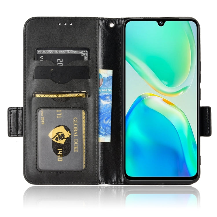 For vivo S15e 5G Symmetrical Triangle Leather Phone Case