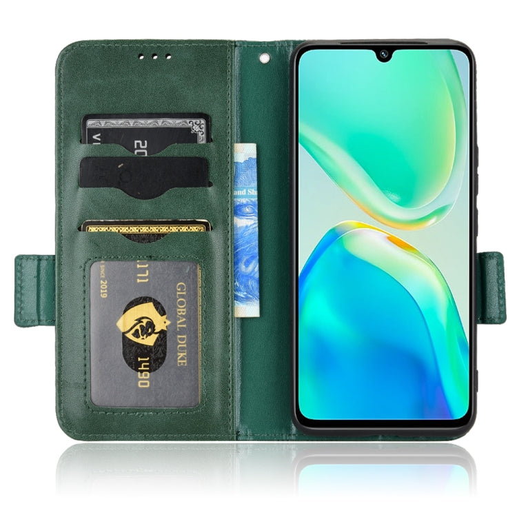 For vivo S15e 5G Symmetrical Triangle Leather Phone Case