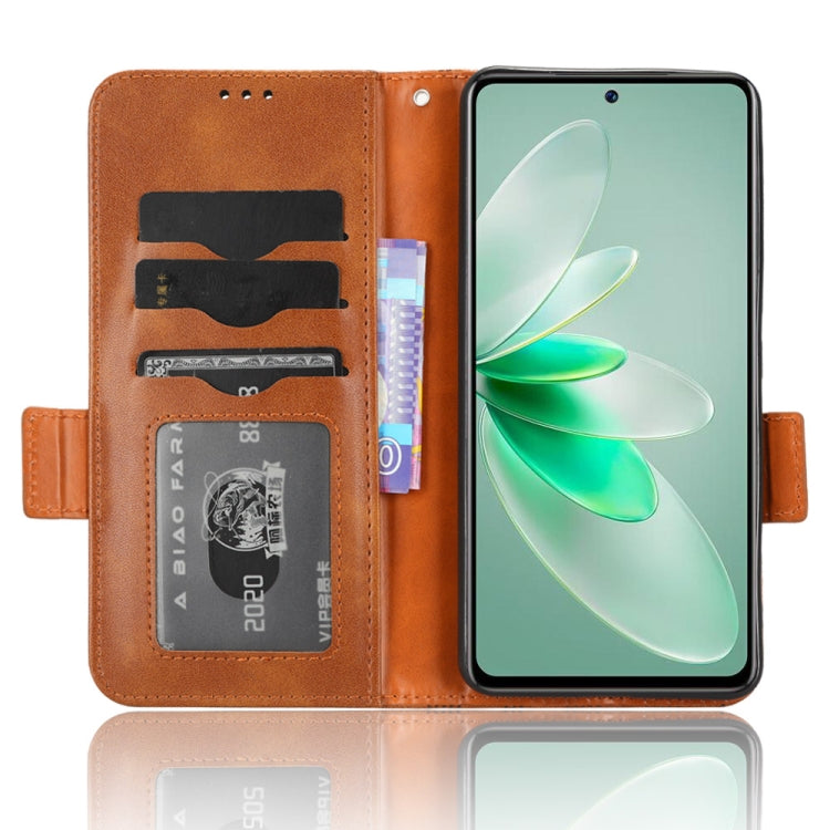 For vivo V27e / S16e Symmetrical Triangle Leather Phone Case