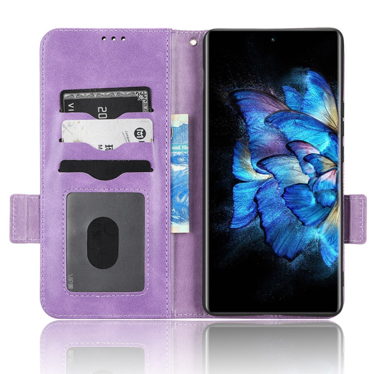 For vivo X Note Symmetrical Triangle Leather Phone Case