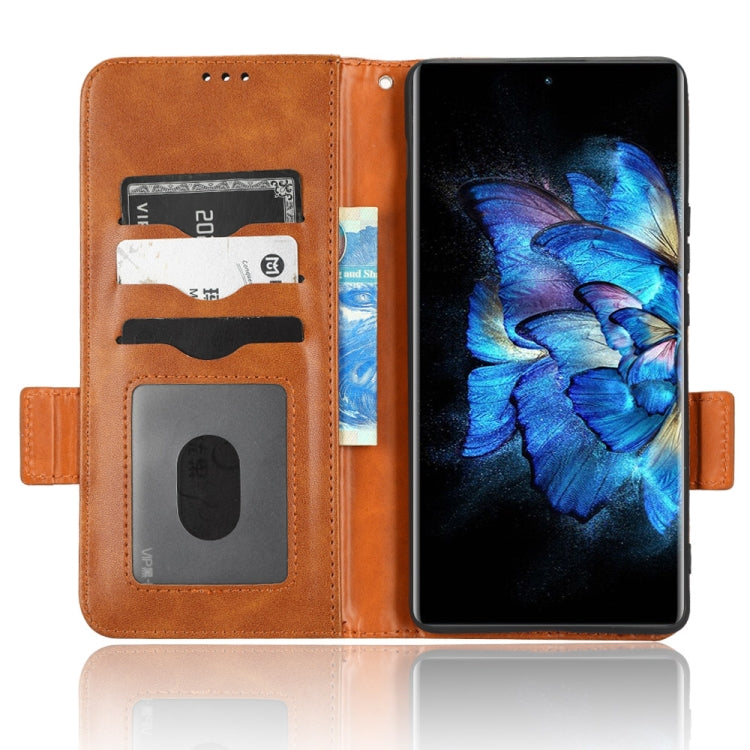 For vivo X Note Symmetrical Triangle Leather Phone Case