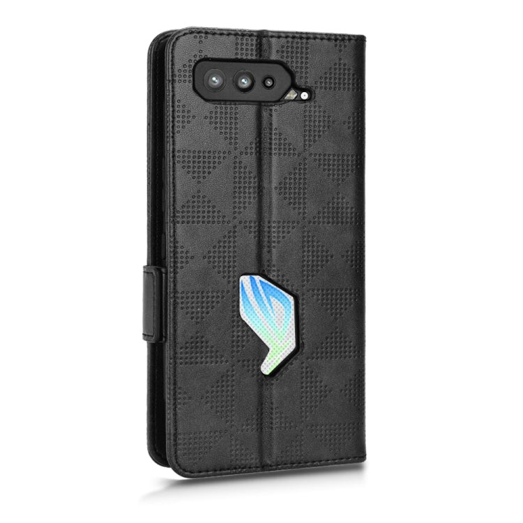 For Asus ROG Phone 5 Symmetrical Triangle Leather Phone Case