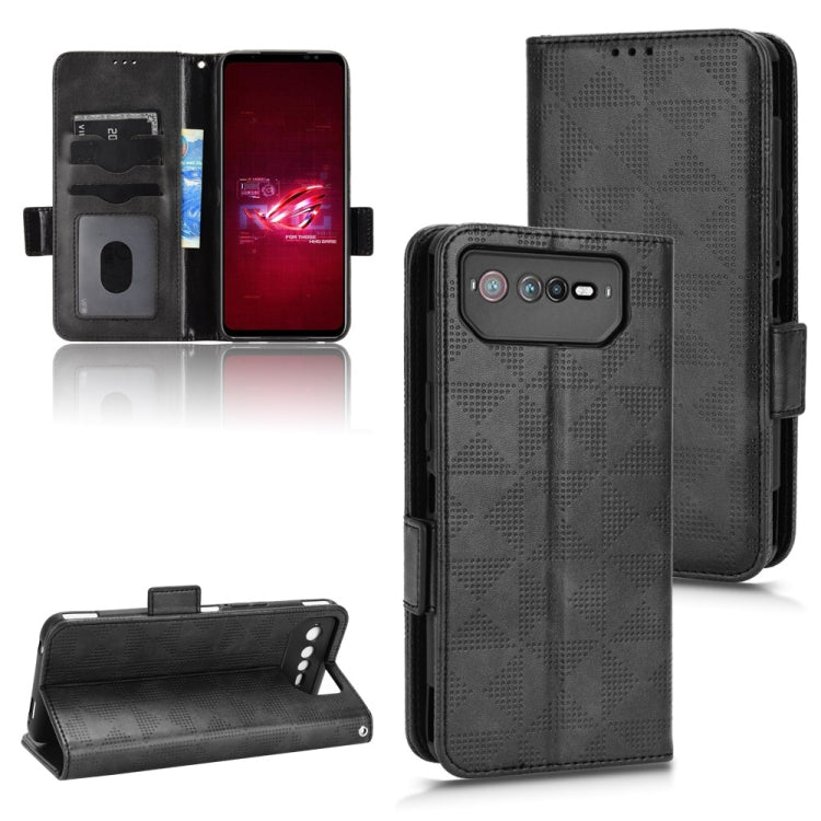 For Asus ROG Phone 6 Symmetrical Triangle Leather Phone Case