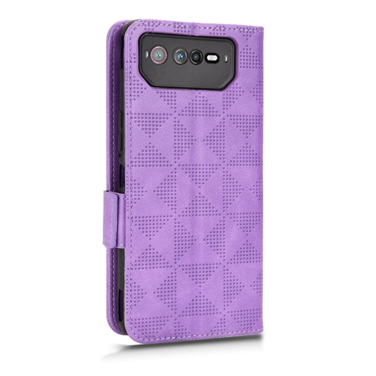 For Asus ROG Phone 6 Symmetrical Triangle Leather Phone Case