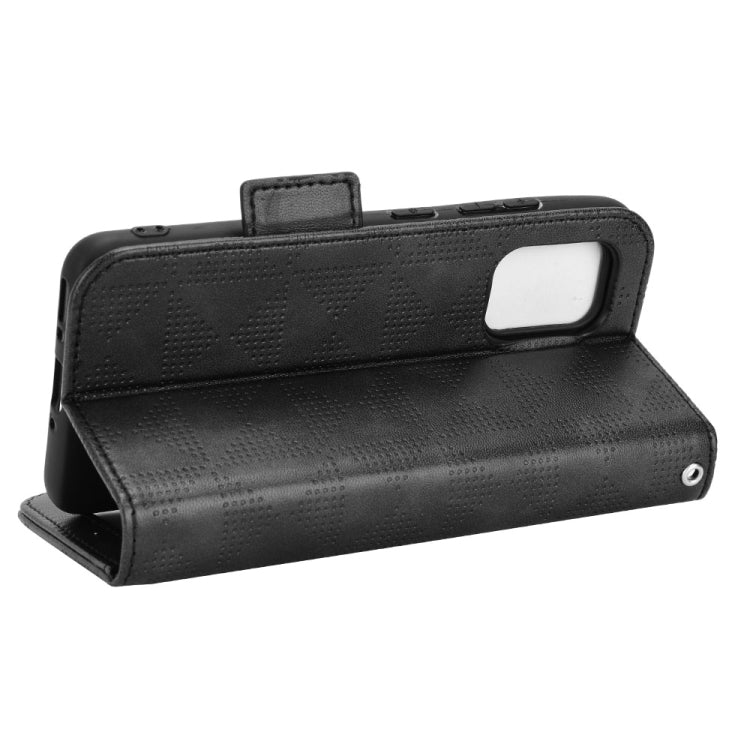 For Asus Zenfone 8 ZS590KS Symmetrical Triangle Leather Phone Case