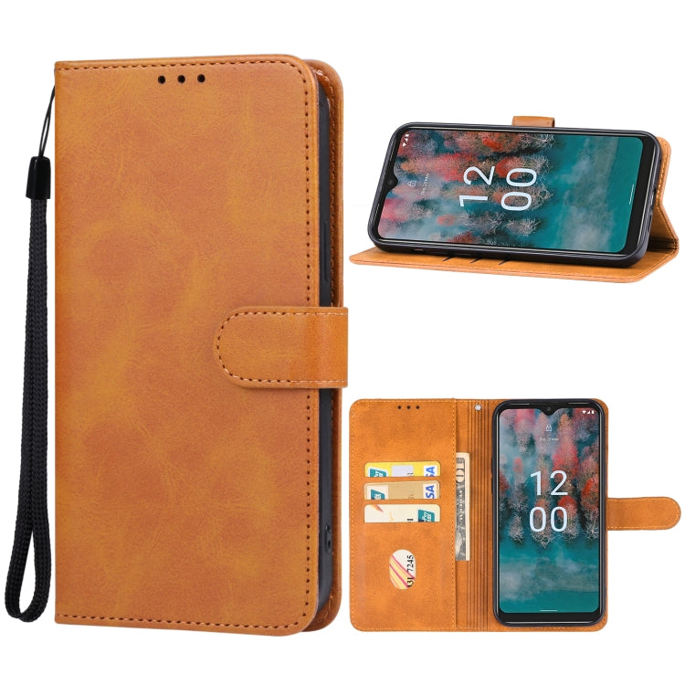 For Nokia C12 Pro Leather Phone Case
