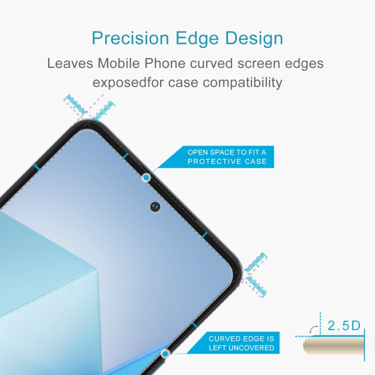 For vivo iQOO Z7x 10pcs 0.26mm 9H 2.5D Tempered Glass Film