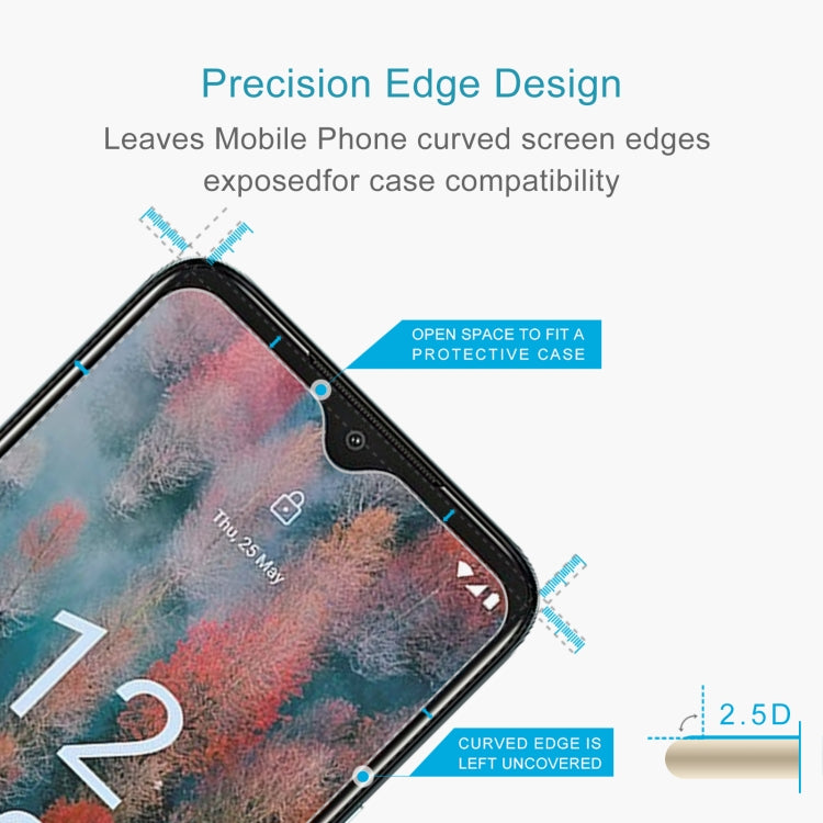 For Nokia C12 Pro 50pcs 0.26mm 9H 2.5D Tempered Glass Film