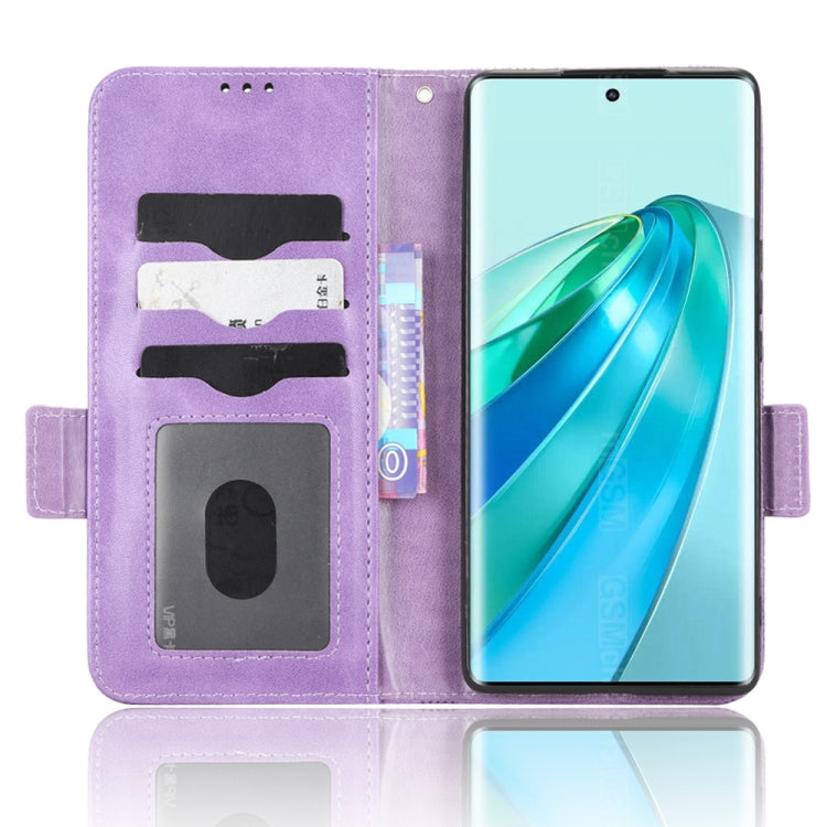 For Honor X40 5G / X9a 5G / Magic5 Lite 5G Symmetrical Triangle Leather Phone Case