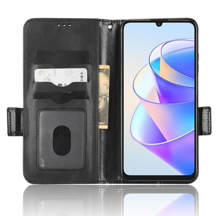 For Honor Play 40 Plus Symmetrical Triangle Leather Phone Case