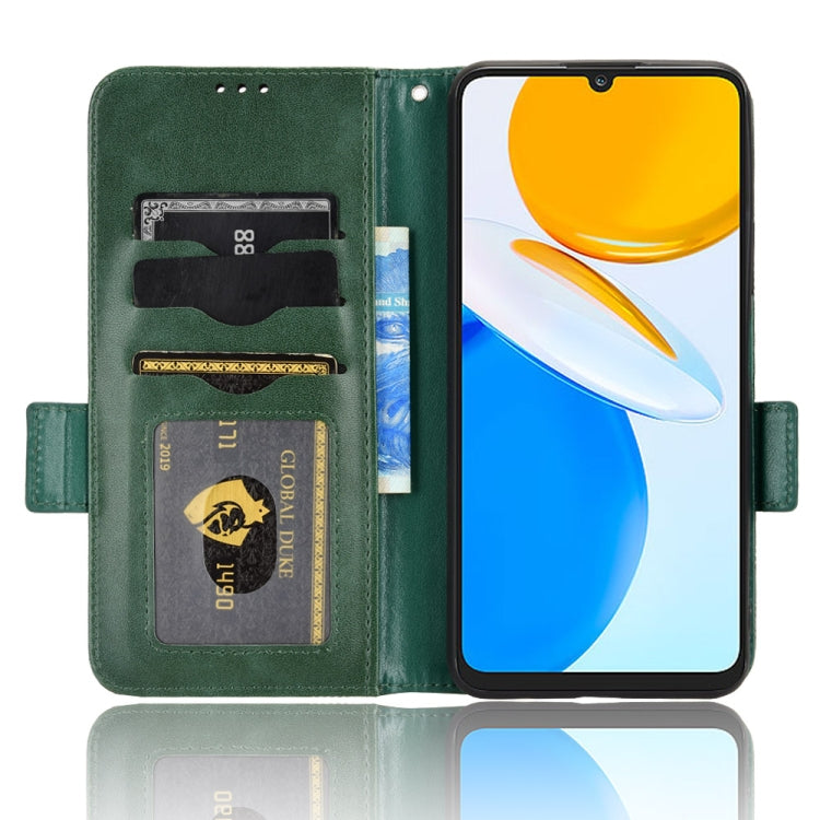 For Honor X7 Symmetrical Triangle Leather Phone Case