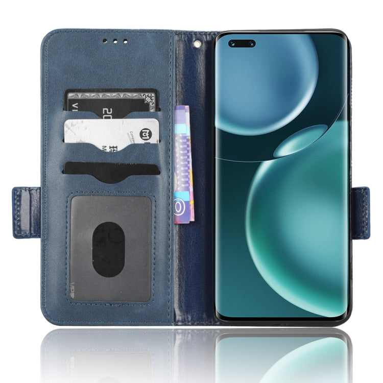 For Honor Magic4 Pro Symmetrical Triangle Leather Phone Case