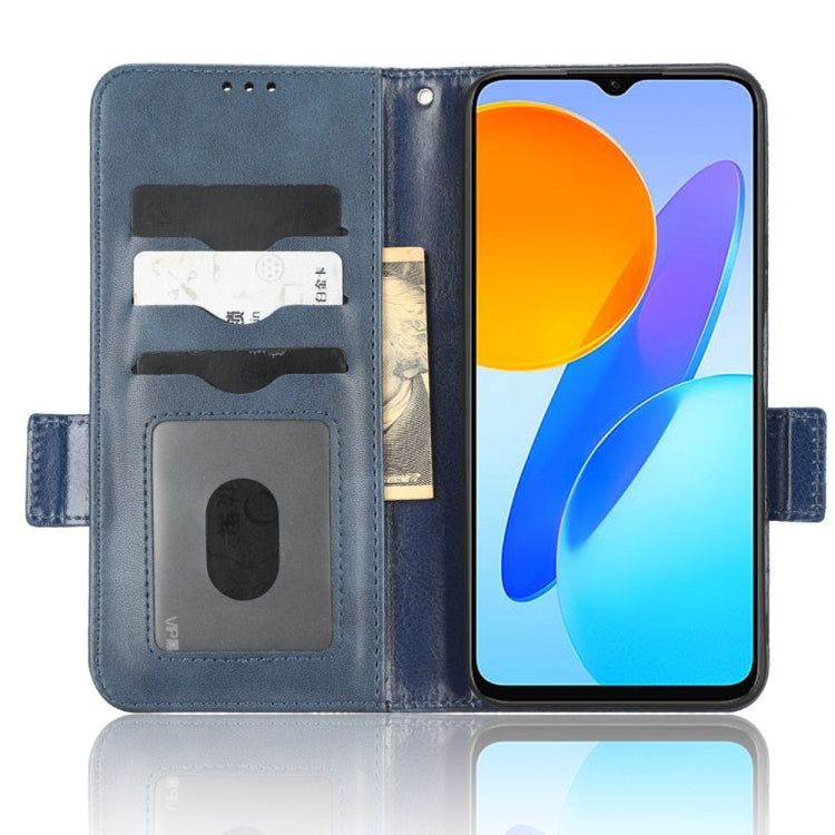 For Honor X8 5G / X6 5G / Play6C Symmetrical Triangle Leather Phone Case