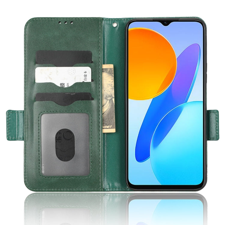 For Honor X8 5G / X6 5G / Play6C Symmetrical Triangle Leather Phone Case