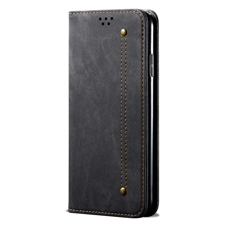 For Samsung Galaxy M14 Denim Texture Leather Phone Case