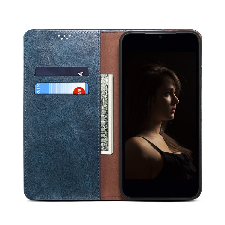 For Samsung Galaxy M14 Oil Wax Crazy Horse Texture Leather Phone Case