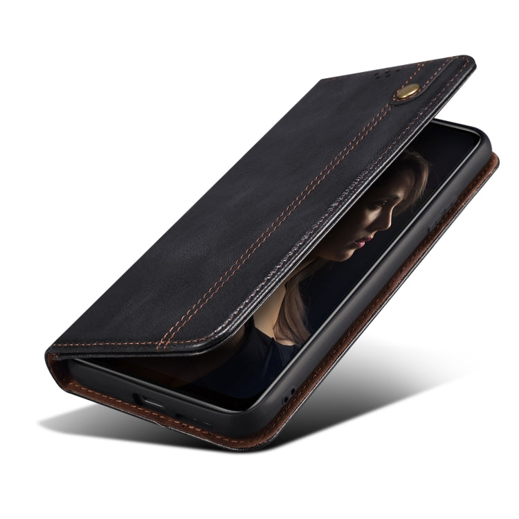 For Samsung Galaxy M14 Oil Wax Crazy Horse Texture Leather Phone Case
