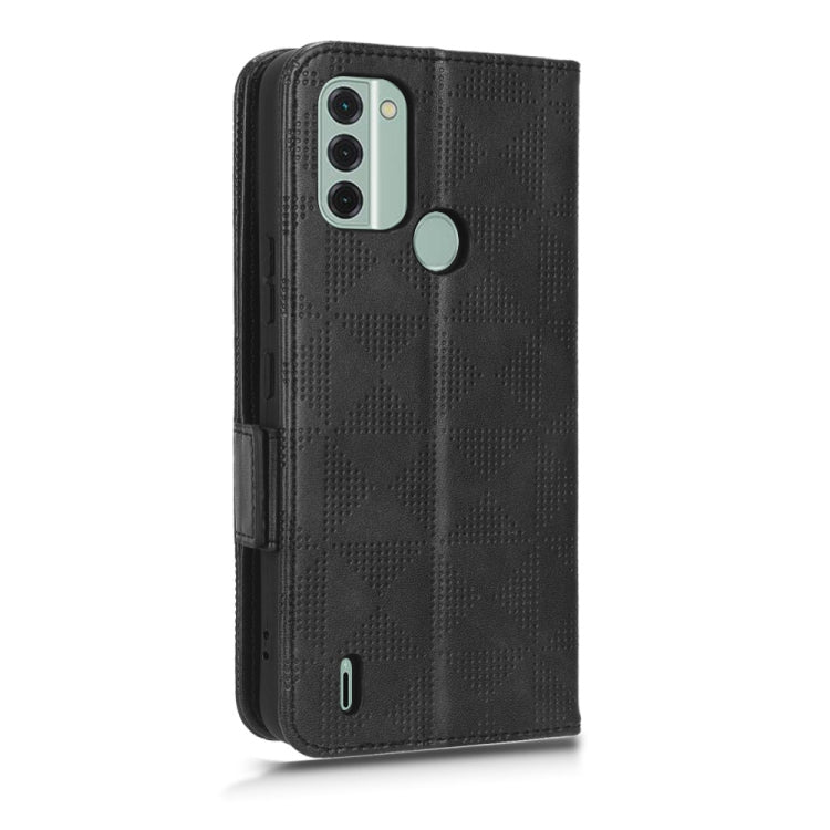 For Nokia C31 Symmetrical Triangle Leather Phone Case