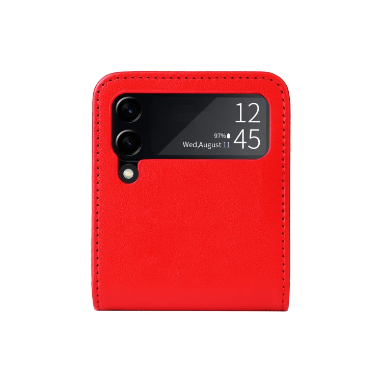 For Samsung Galaxy Z Flip3 5G Embossed Sunflower Leather Phone Case