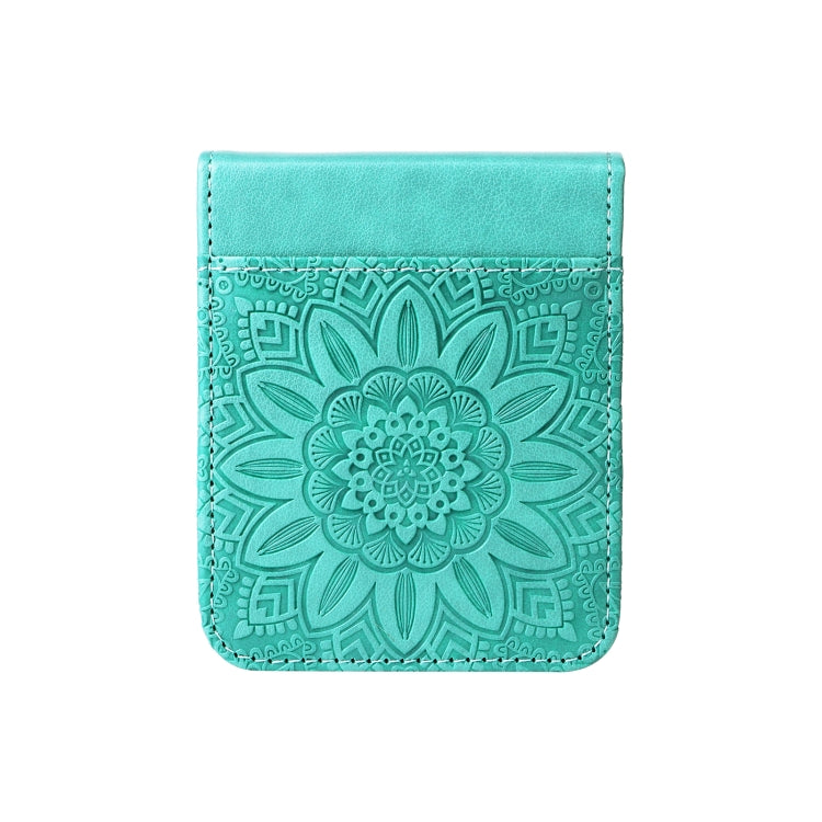 For Samsung Galaxy Z Flip3 5G Embossed Sunflower Leather Phone Case