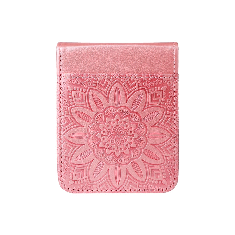 For Samsung Galaxy Z Flip3 5G Embossed Sunflower Leather Phone Case