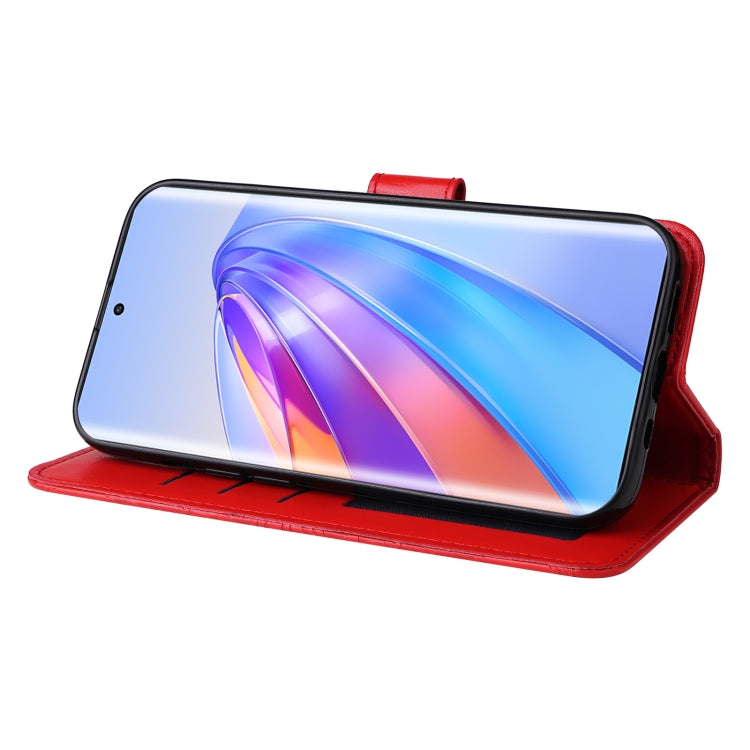 For Honor X9a/X40 5G/Magic5 Lite Embossed Sunflower Leather Phone Case