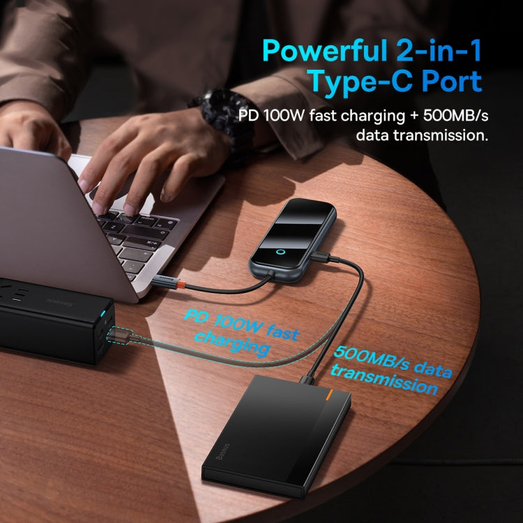 Baseus Extreme II WKJZ010013 4 in 1 USB-C / Type-C to USB3.0x3+USB-C / Type-C HUB Adapter(Space Grey)
