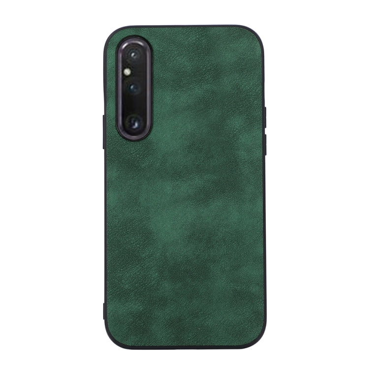 For Sony Xperia 1 V Morocco Texture PU Phone Case