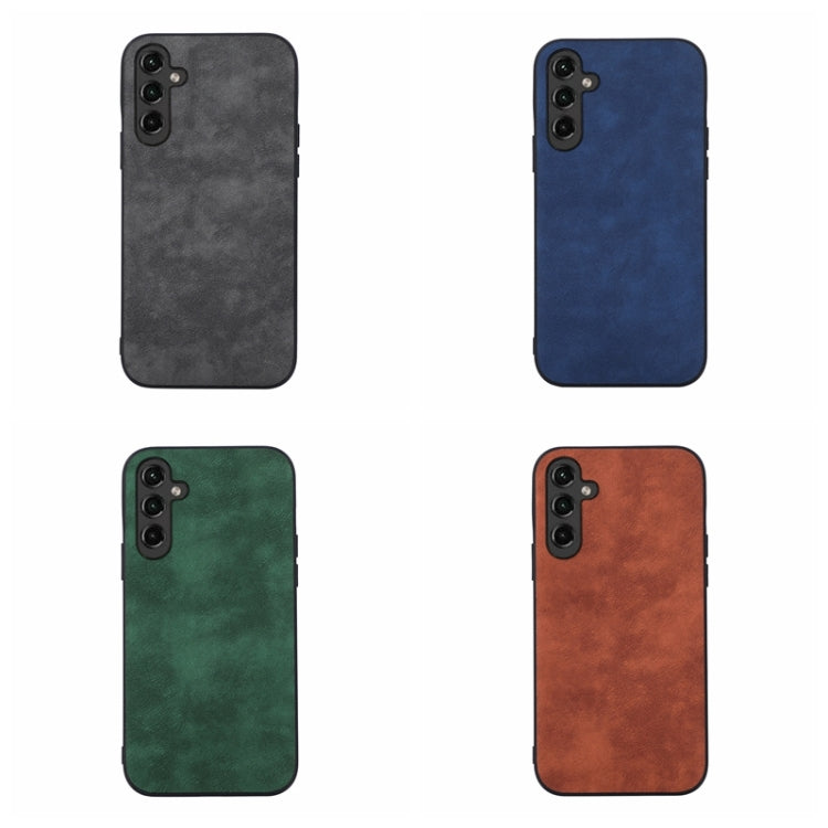 For Samsung Galaxy A24 4G Morocco Texture PU Phone Case