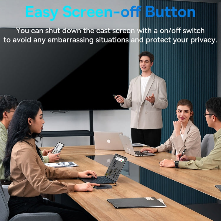 Baseus WKYY030413 8 in 1 USB-C / Type-C to HDMIx2+DP8K+VGA+USB3.0x2+USB-C / Type-C+PD HUB Adapter(Space Grey)