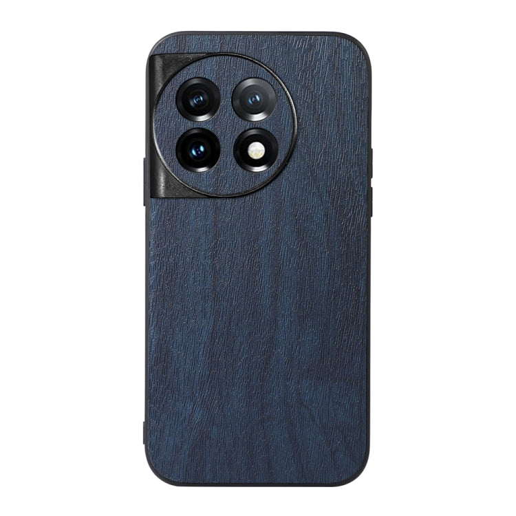 For OnePlus 11R/Ace 2 Wood Texture PU Phone Case