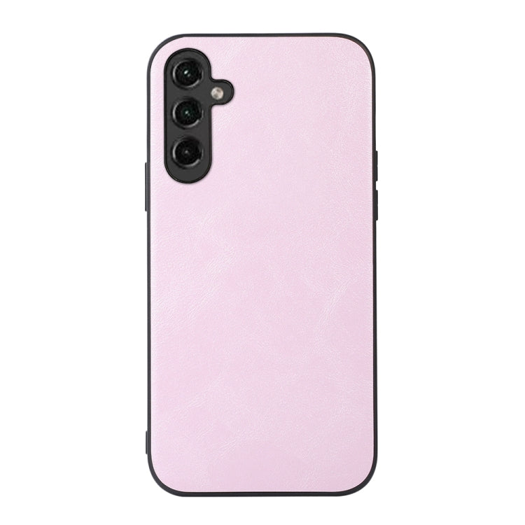 For Samsung Galaxy A24 4G Cowhide Texture PU Phone Case